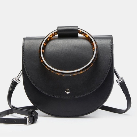 Theory Whitney Bag in Black Leather—New Collection—Gorgeous! Excellent Condition